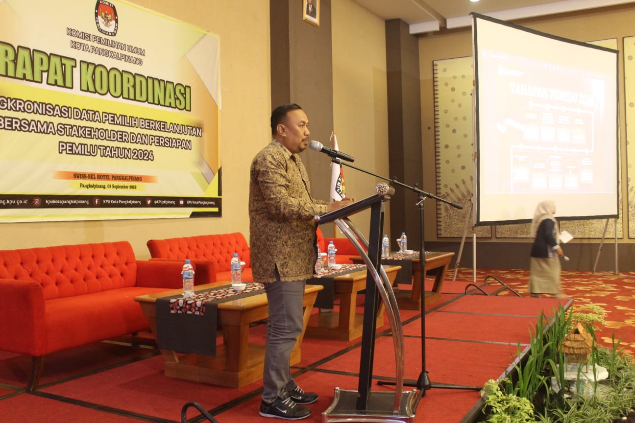 Rakor Sinkronisasi DPB Bersama Stakeholder dan Persiapan Pemilu 2024