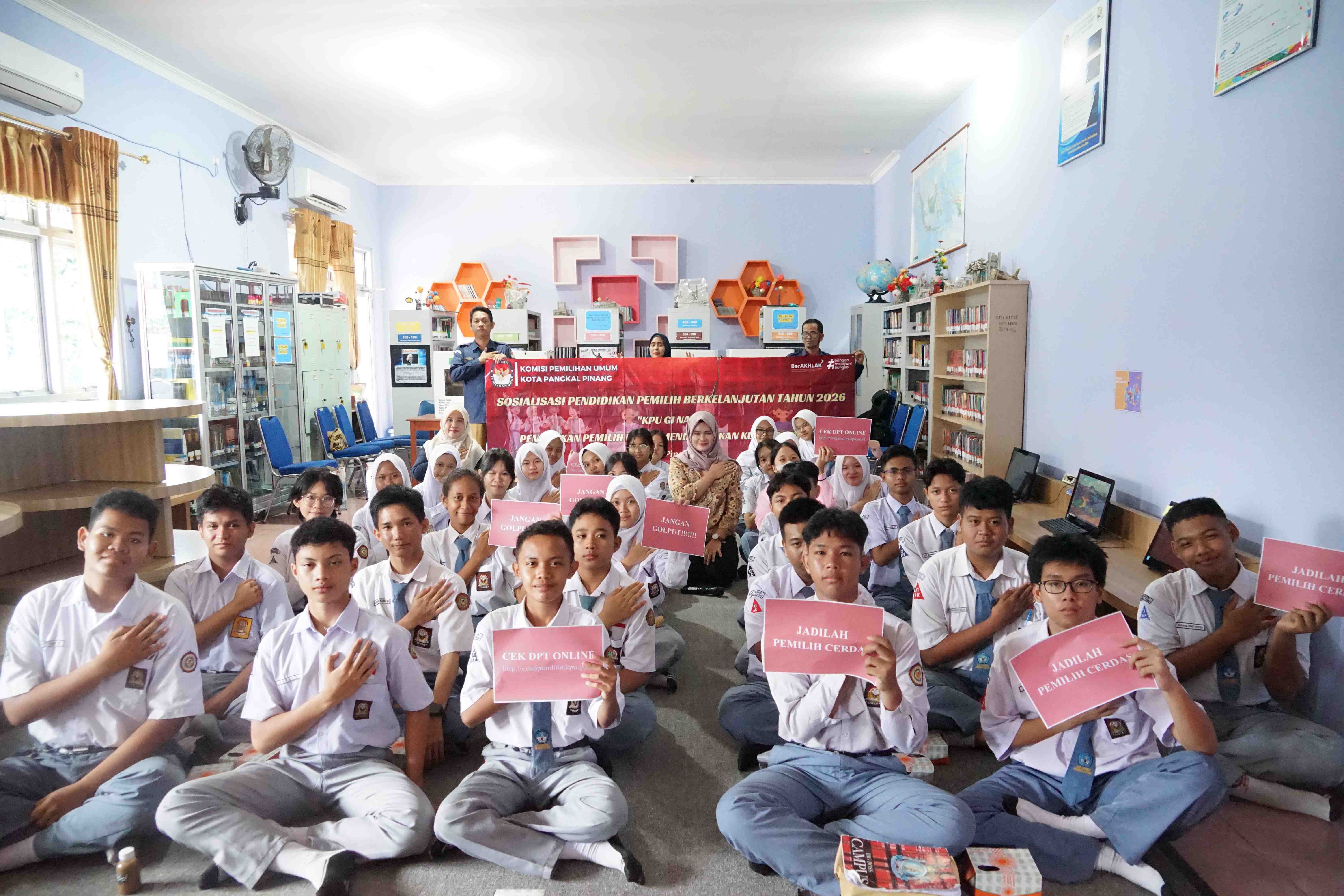 Sosialisasi Pendidikan Pemilih Segmen Pemilih Pemula